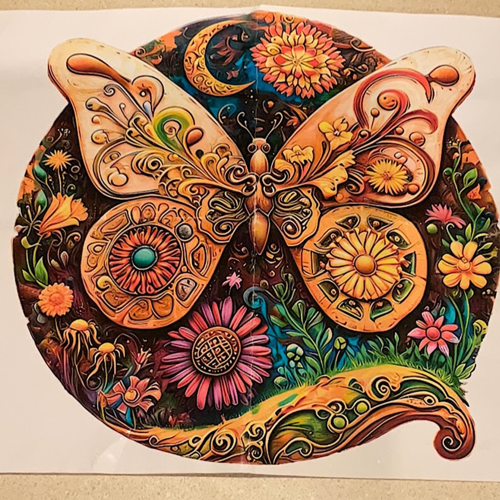 CRAFTHUB Beroque Butterfly Art Wooden 175 Piece Puzzle - Picture 6 of 9